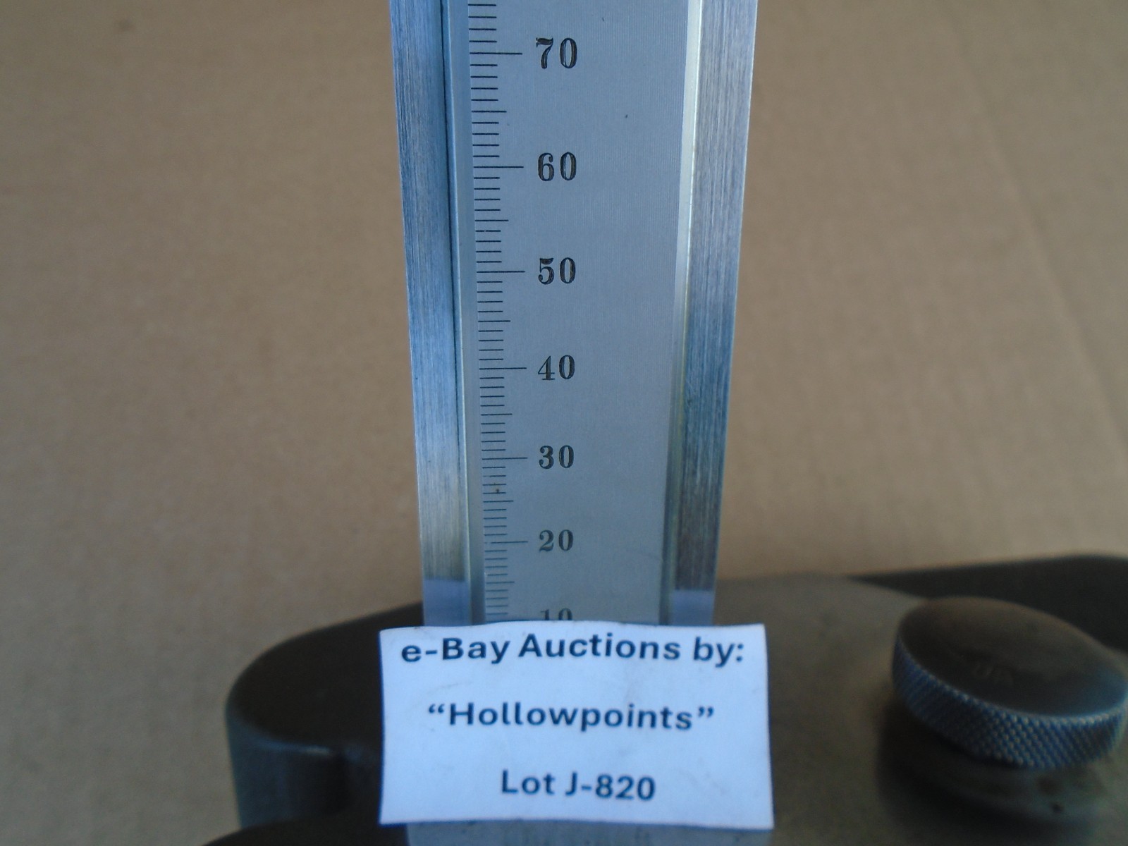 Starrett No. 254M METRIC Master Vernier Height Gage Gauge 0 – 500MM .02mm J820