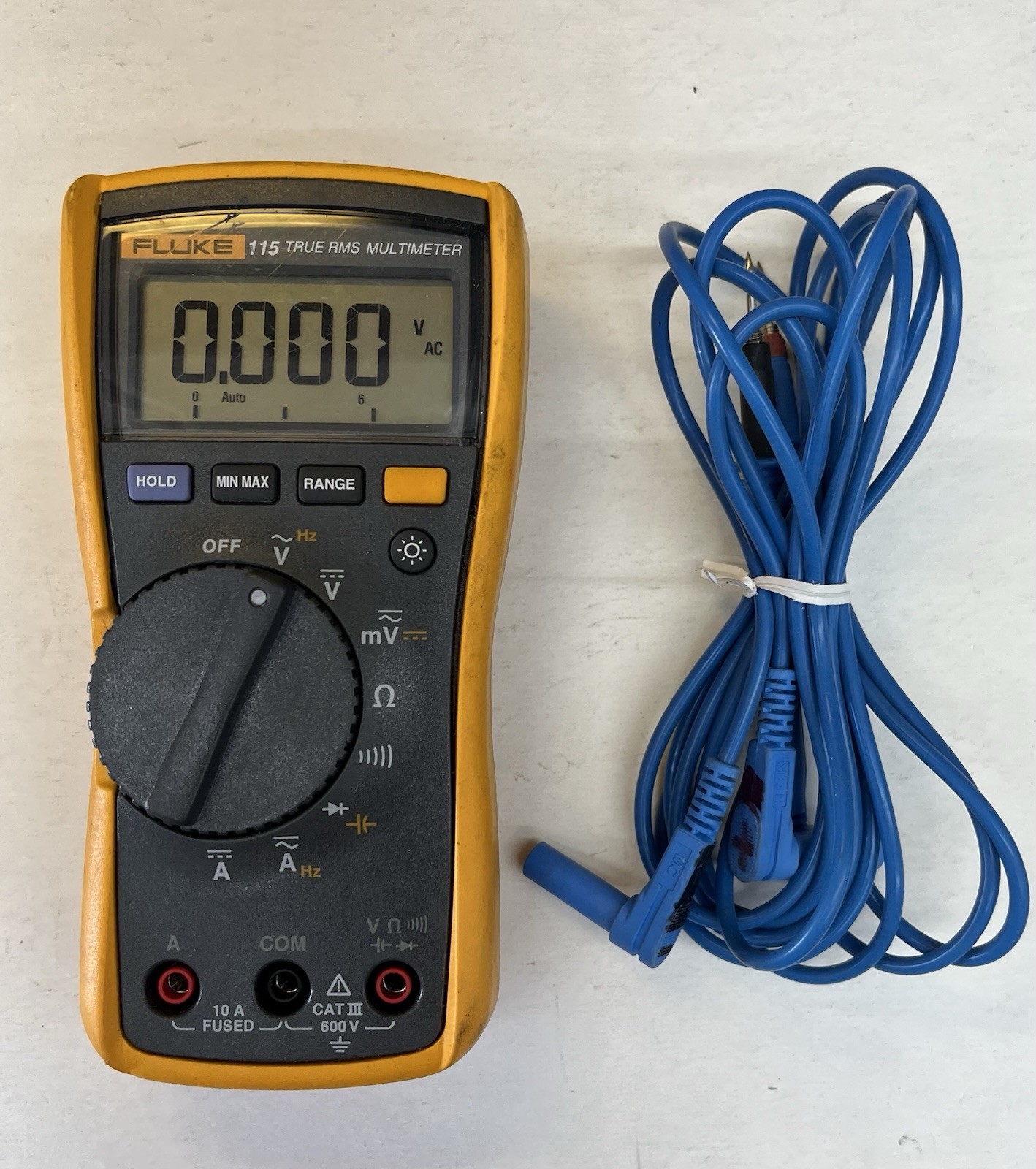 Fluke 115 Compact True-RMS Field Technicians Digital Multimeter