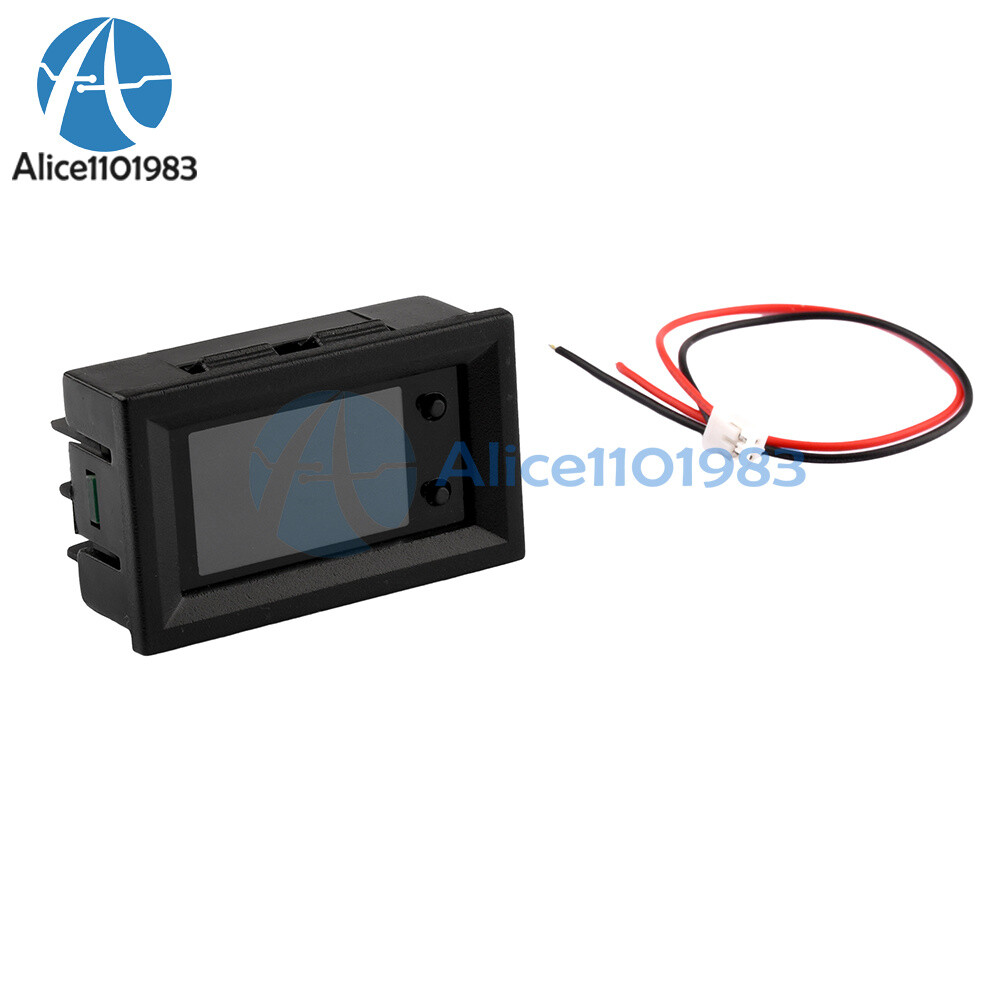DC 7-200V 20A 1.14″ HD IPS LCD Screen 8-in-1 Multi-function Power Voltage Meter