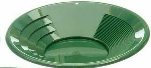 CAN’T BEAT THIS PRICE!!! 12″ 10″ 8″ Green Gold Pan Panning Kit