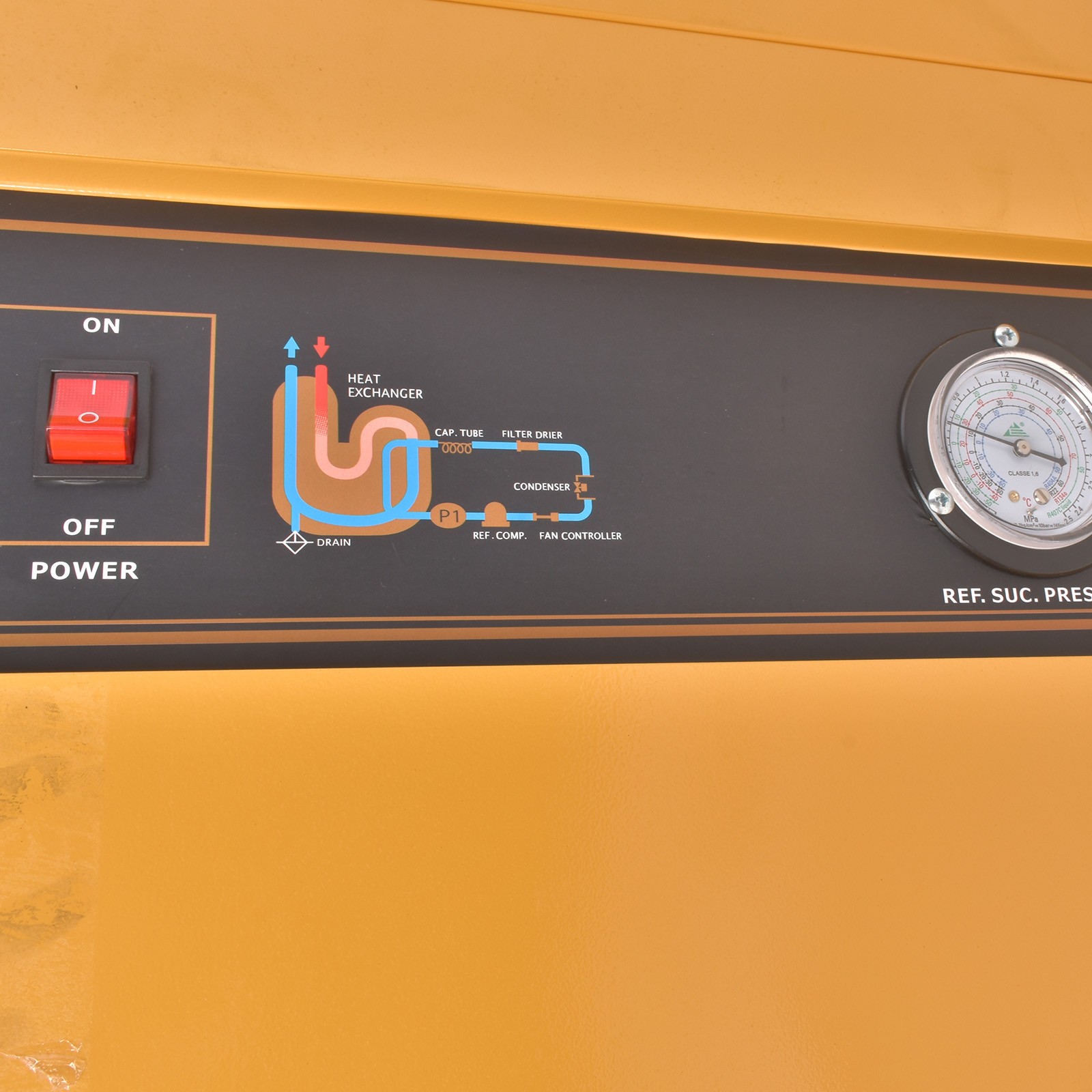 35CFM 0.58KM 110-115V 1 Phase Refrigerating Dryer Fits 7.5 10HP Air Compressor