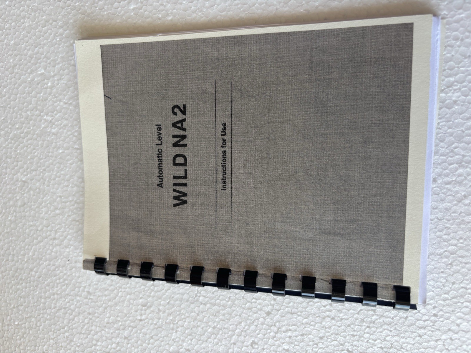 Wild/Leica NA 2 Automatic Level 30 X Made In Switzerland Erect Image