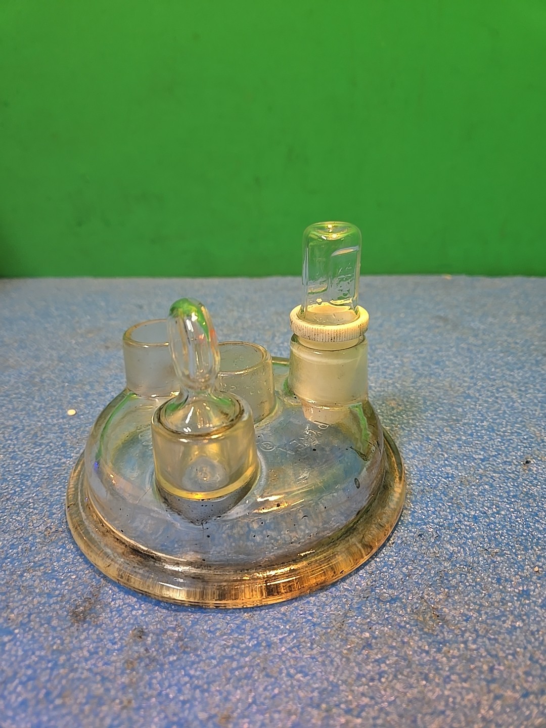PYREX Glass 4-Neck Cover for 500mL to 1L Reaction Kettle 24/40 Outer 6947 B CHIP