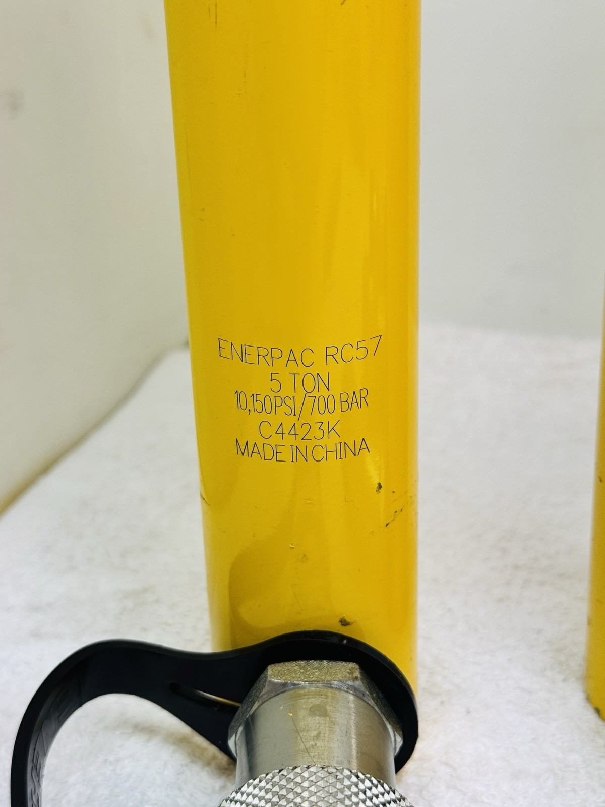 Enerpac RC57 5 Ton Hydraulic Cylinder S/A Spring Return 7” Stroke MINT! 10K PSI