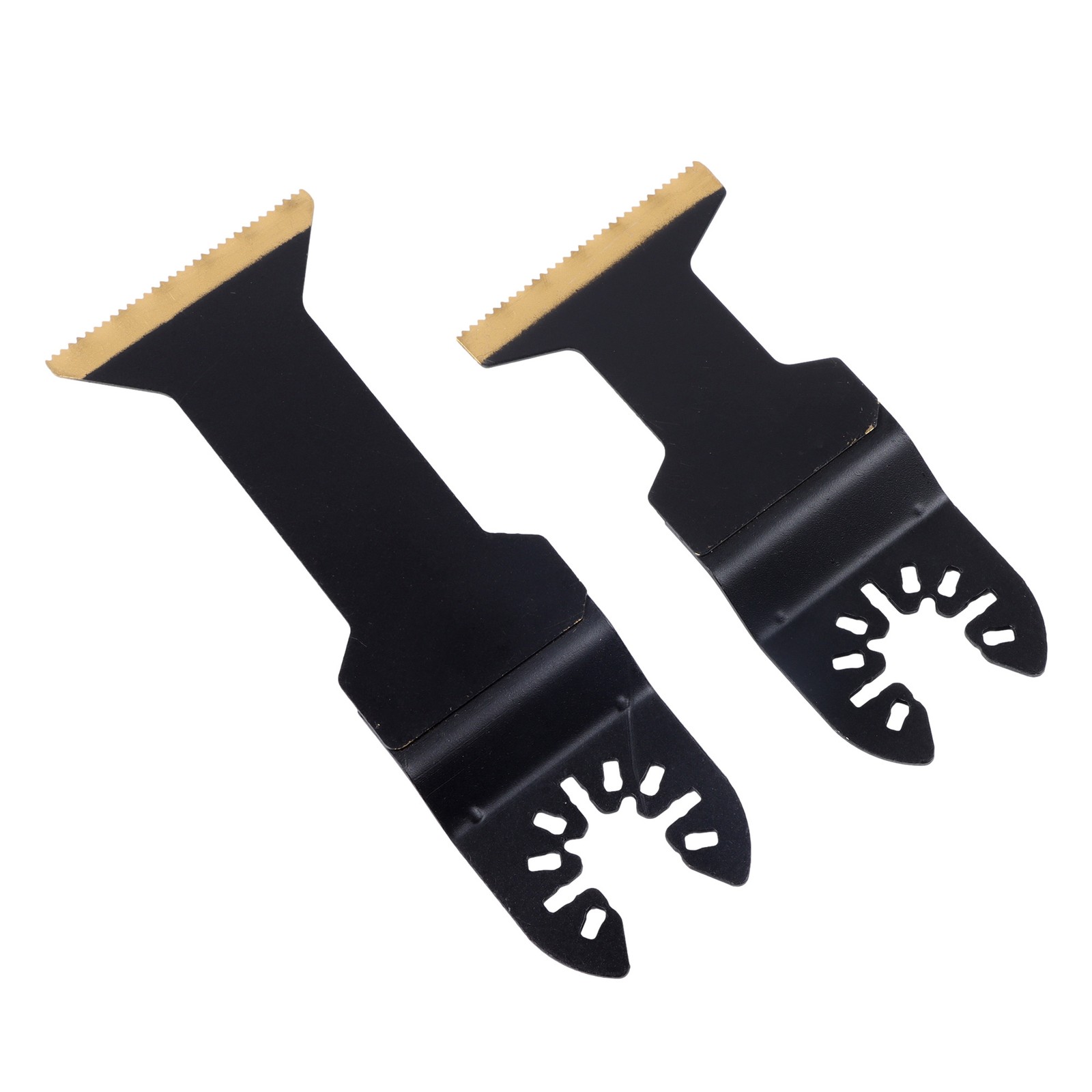 12 PCS Universal Titanium Oscillating Saw Blades Extended Titanium Plated Blades