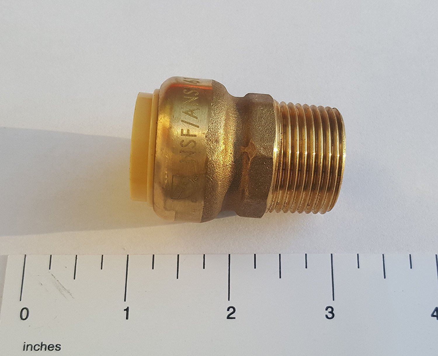 10 Pieces 3/4″ Push Fit X 3/4″ Male Adapter, Push Fit Male NPT Adapter