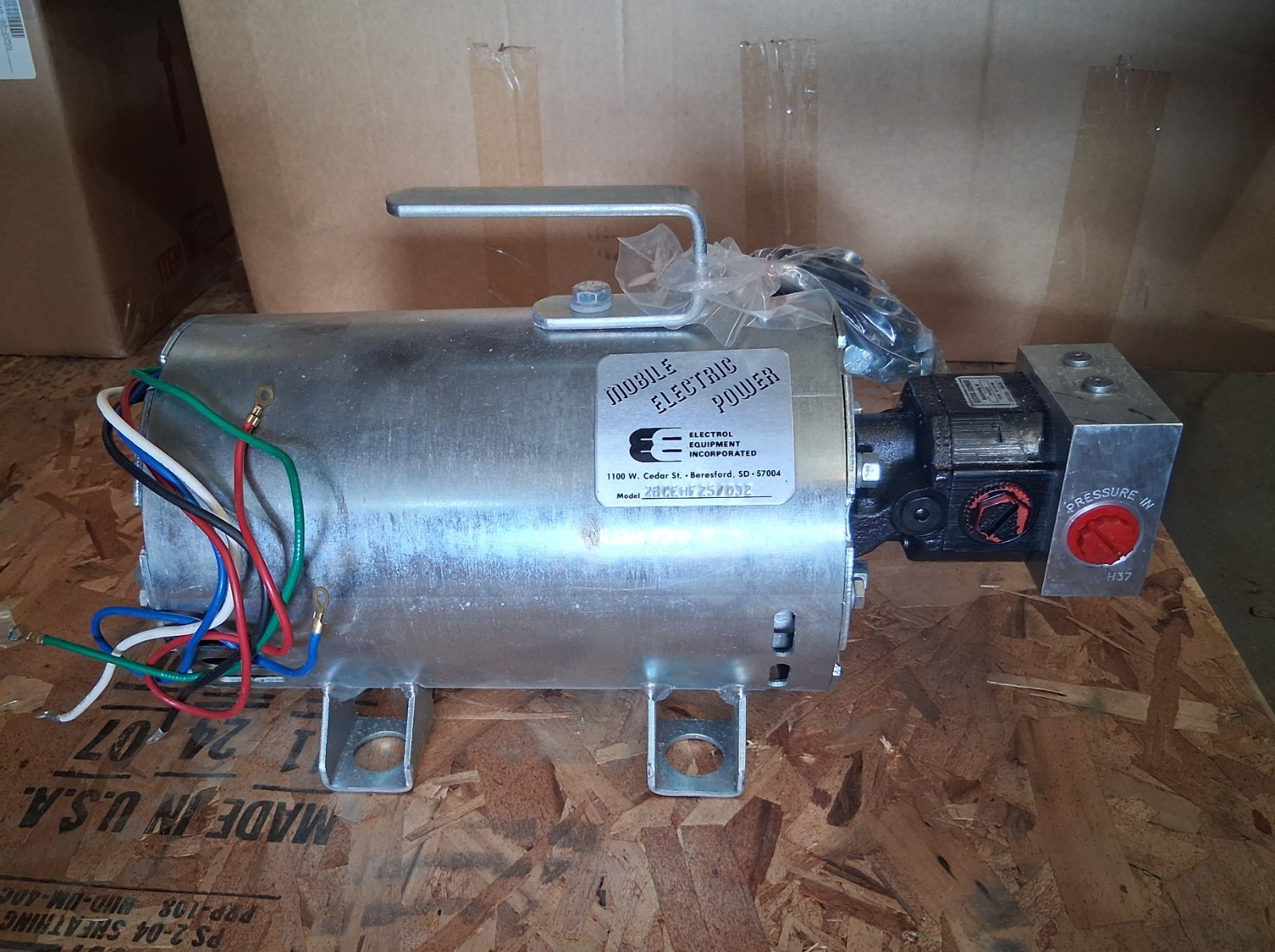 Tendaire Electrol Mobile Electric Power Generator 2BCEHF-25/032 2500W 12V/230V