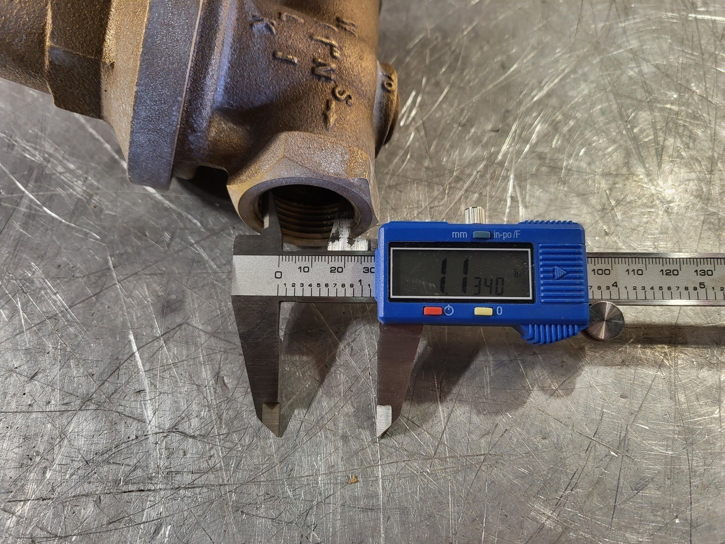 SURPLUS NEW WILKINS Model 70 1″ Pressure Regulating Valve