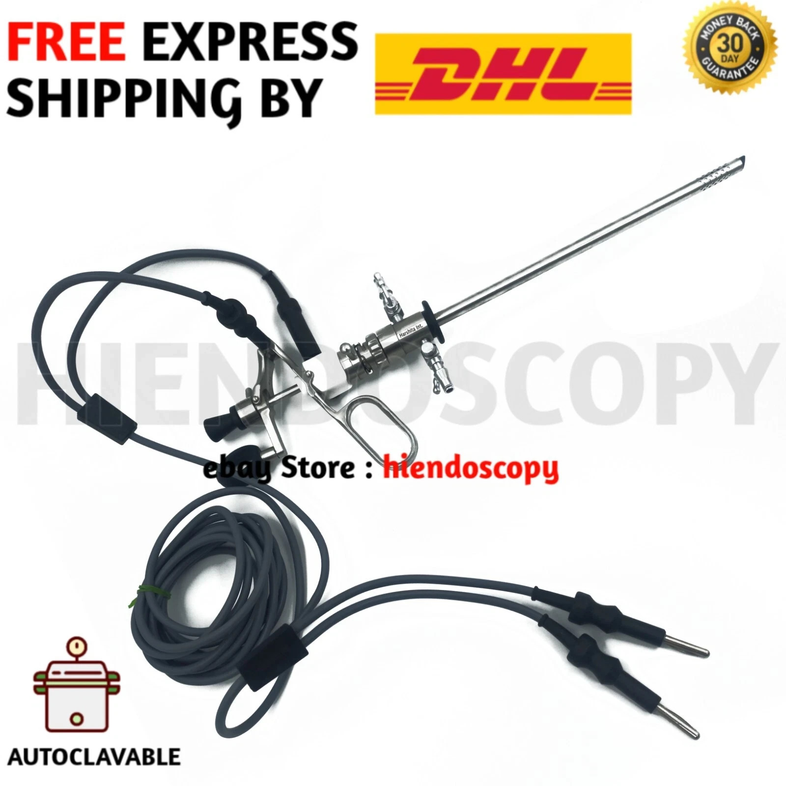 Hysteroscopy Urology TURP Working Element Monopolar Passive 22FR 2.9mm German CE