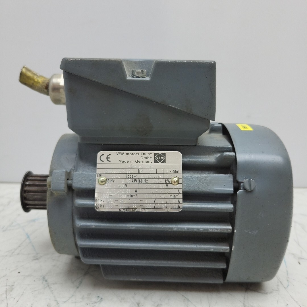 Vem Motor K21R 63 K 4 0.12kW 0.14kW 60Hz 230/400V 275/480V B14K Ac Motor