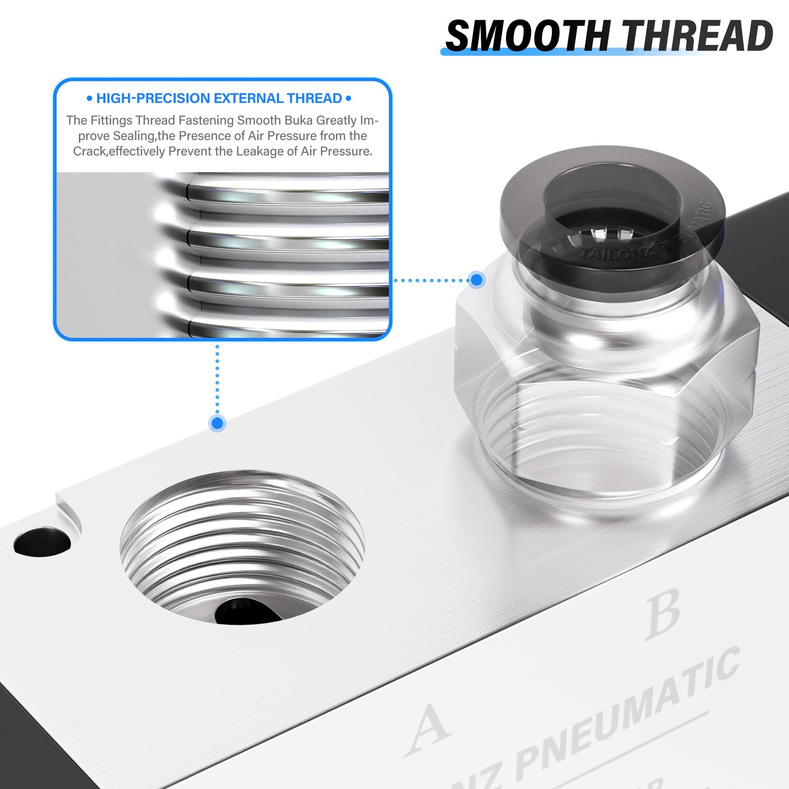 TAILONZ 1/4″NPT 3/2 3H210-08 Manual Valve
