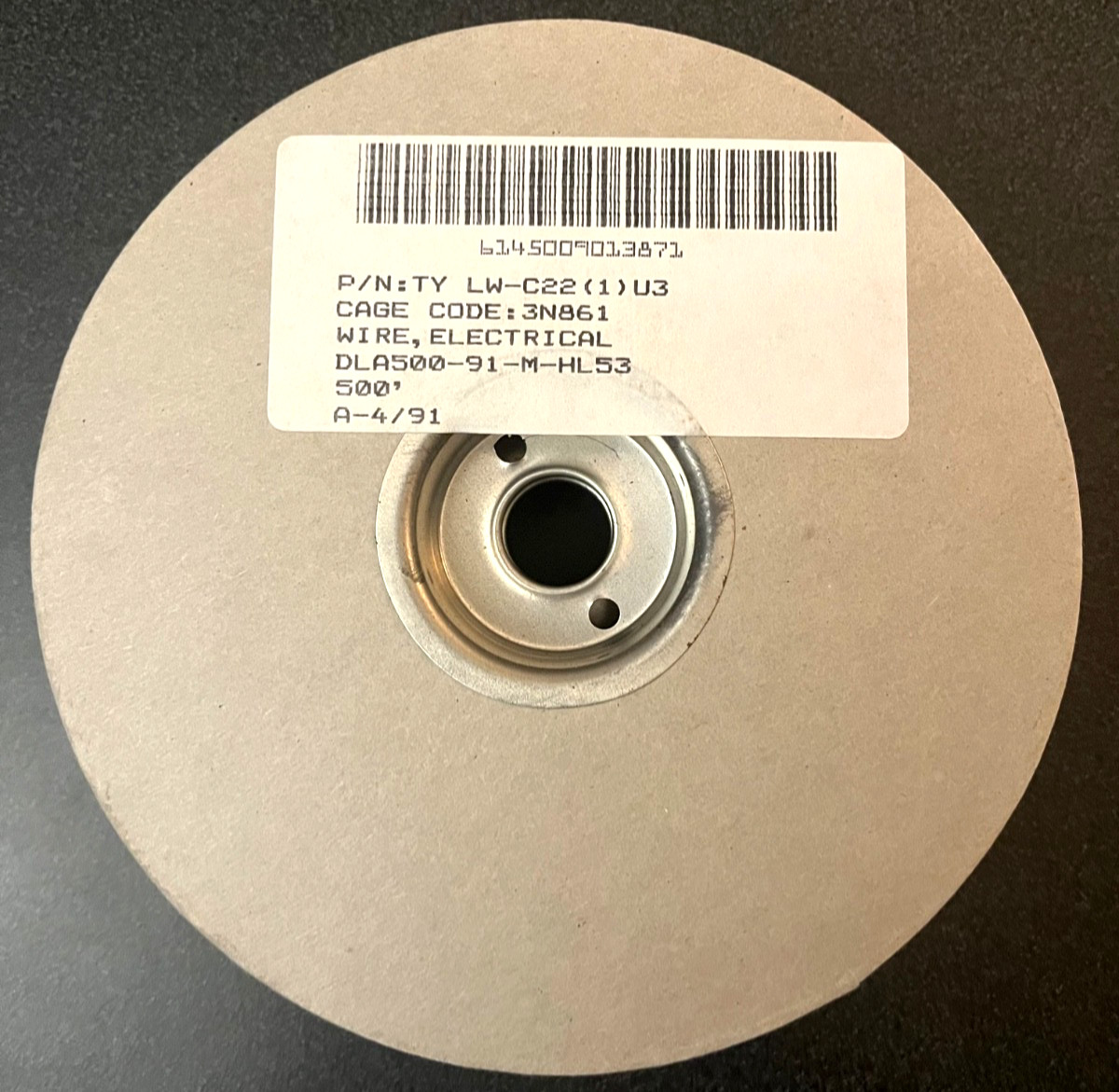 500’ Ft. 22 AWG Gauge Tinned Copper Wire, Orange, PVC, Hookup Cable USA