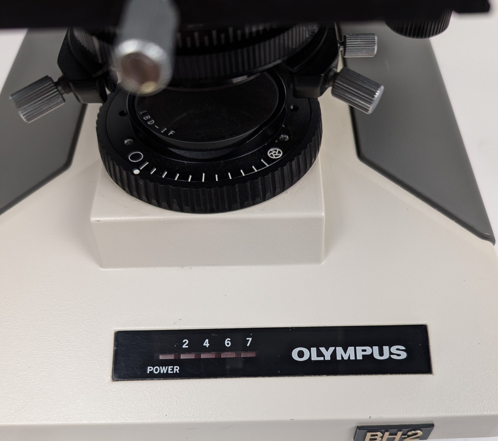 Olympus BH-2 Microscope 4x 10x 40x 100x Oil w/ WHK 10x/20 – Tested