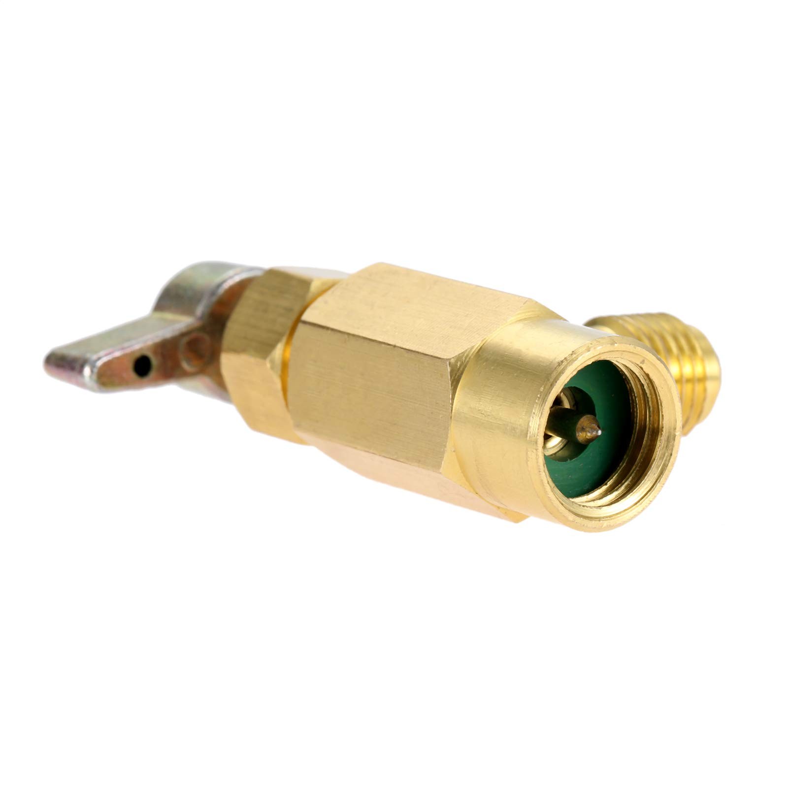 R134A Can Tap Valve Kit AC Quick Couplers Adapters for Freon Charging Hose