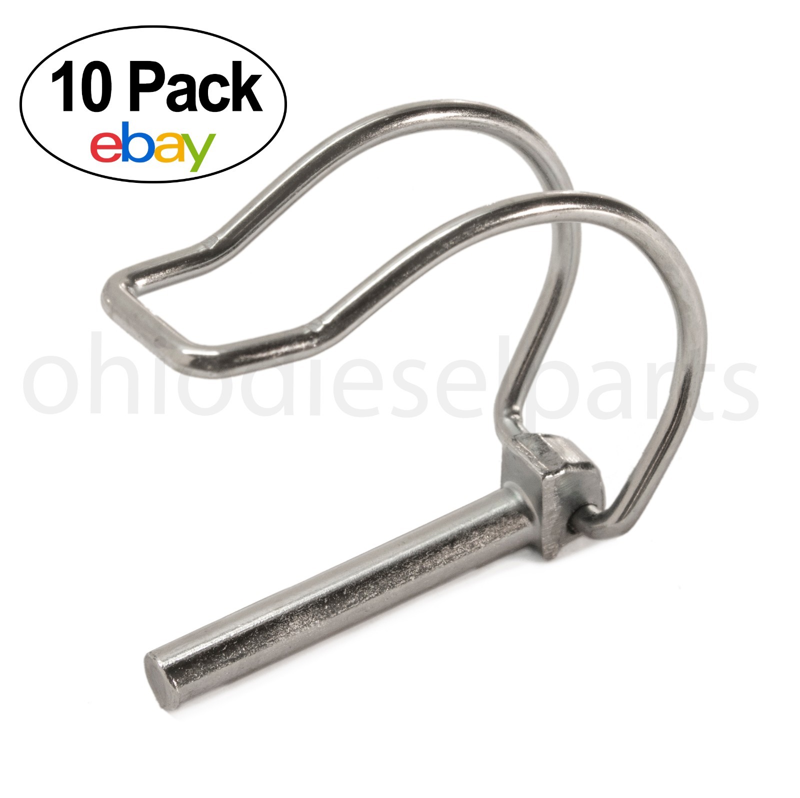 Pipe Lynch Pin 6mm x 40mm – Retaining Linch Clip S.12794 19128 (PACK of 10)