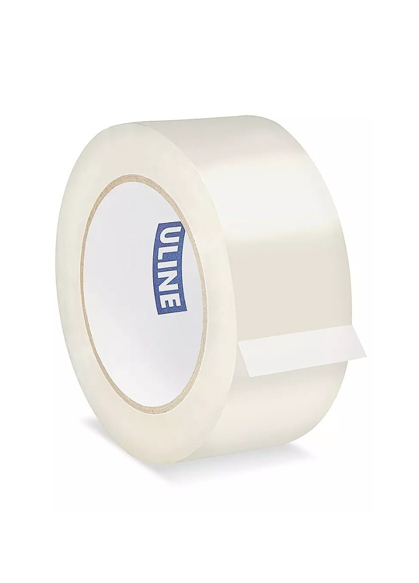 Uline Industrial Packing Tapes – 2″ & 3″ – 55yds To 110yds – 2mil Clear & Tan