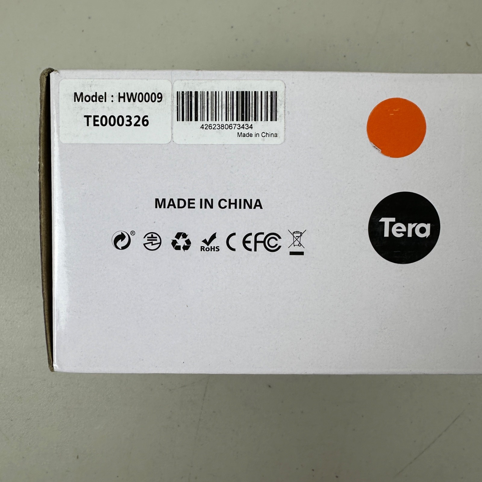 Tera Barcode Scanner Wireless with Screen Pro Version 1D 2D QR HW0009 Orange