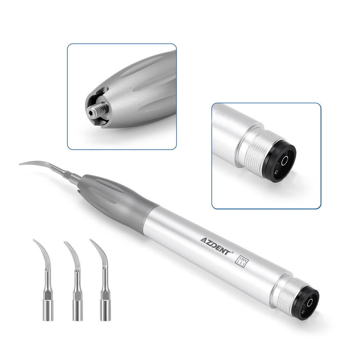 Dental High Speed LED Handpiece &Low Speed Handpiece with Air Scaler Kit 2/4H