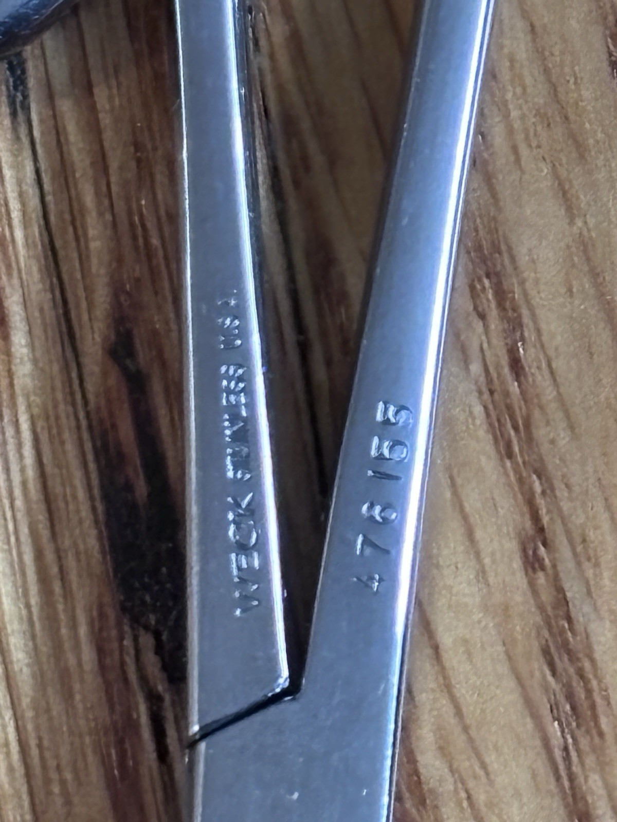 Lot Of 5 Diamond & Various Brands Mosquito Forceps, Curved And Straight.