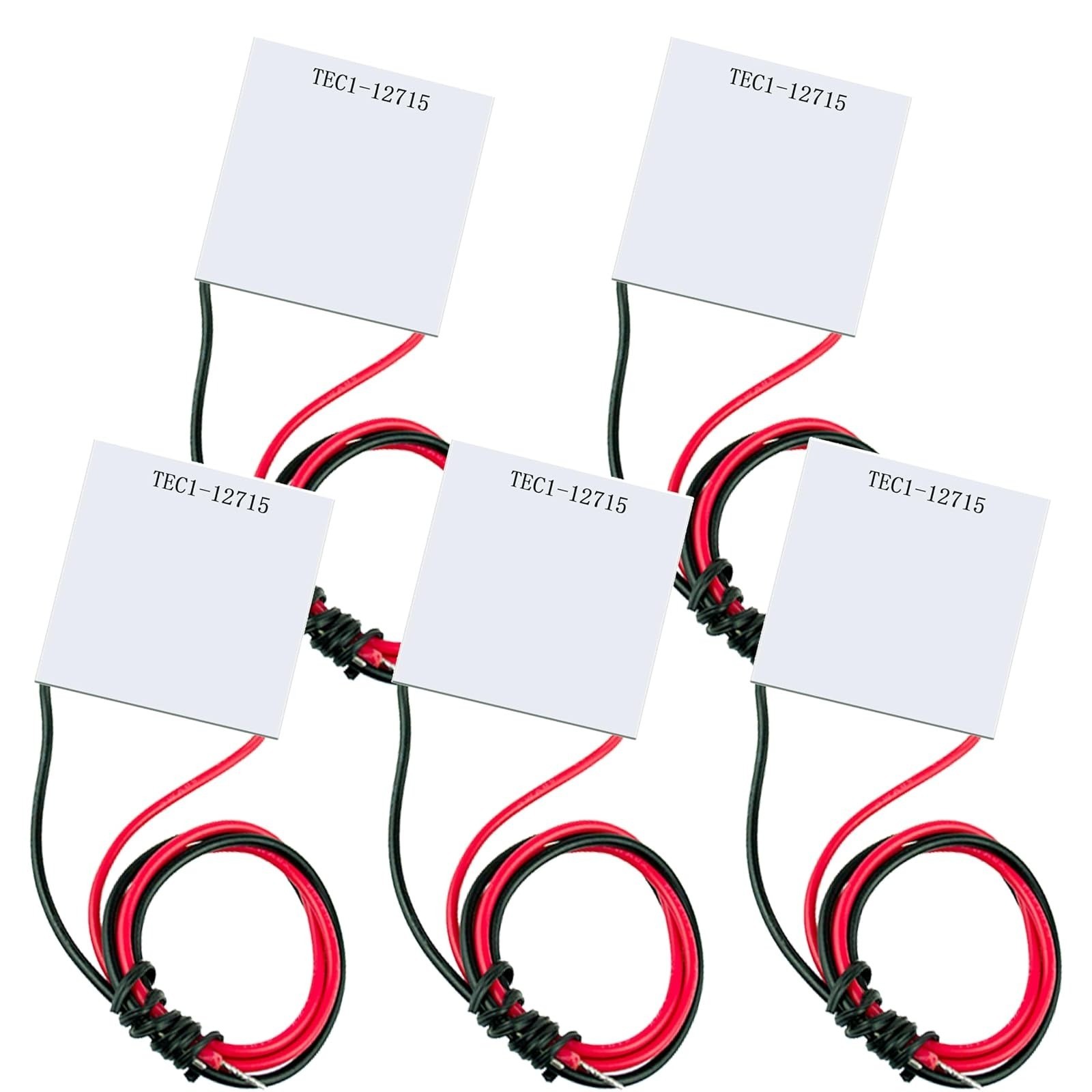 5PCS TEC1-12715 Thermoelectric Cooler for Refrigeration Equipment