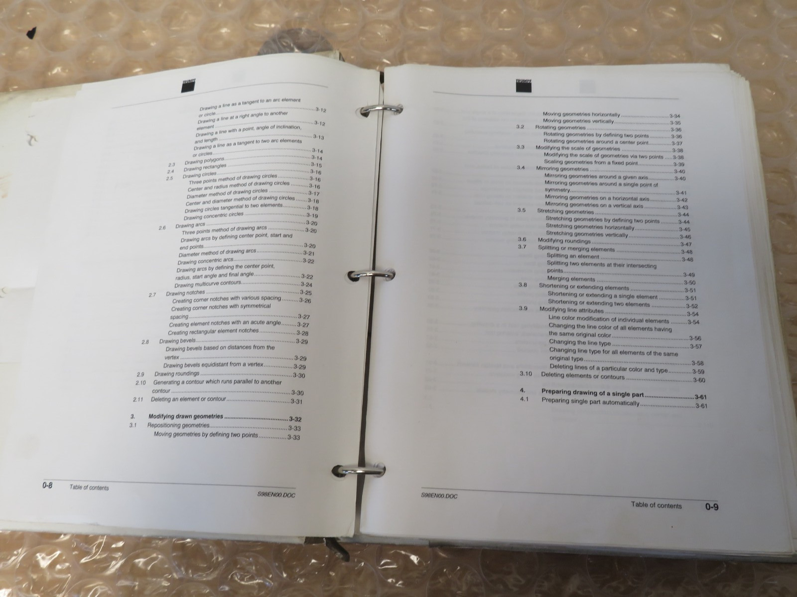 Trumpf Software Manual ToPs 100 Version 5.0 (40105)