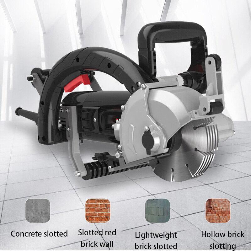 Wall Surface Concrete One Time Forming Cutting Machine Wall Grooving Machine