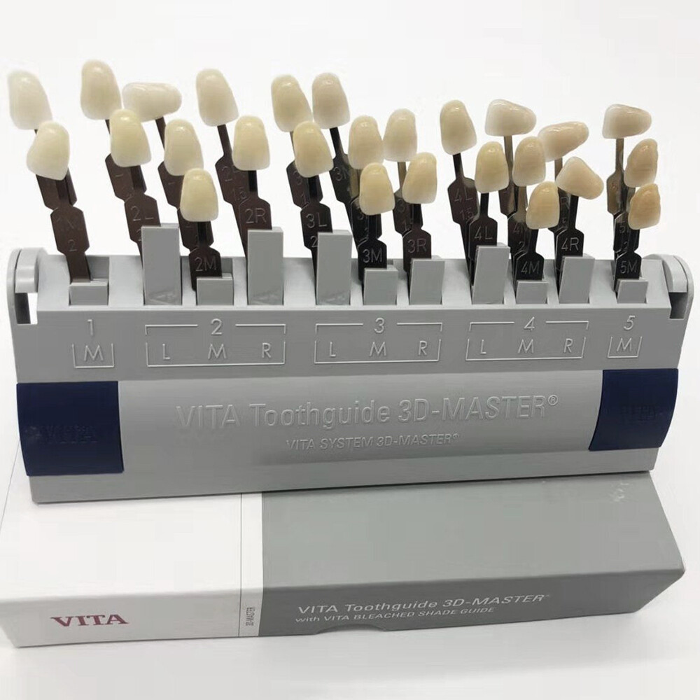 Dental VITA Toothguide 3D Master Shade System with Bleached Shade Guide 29 Color