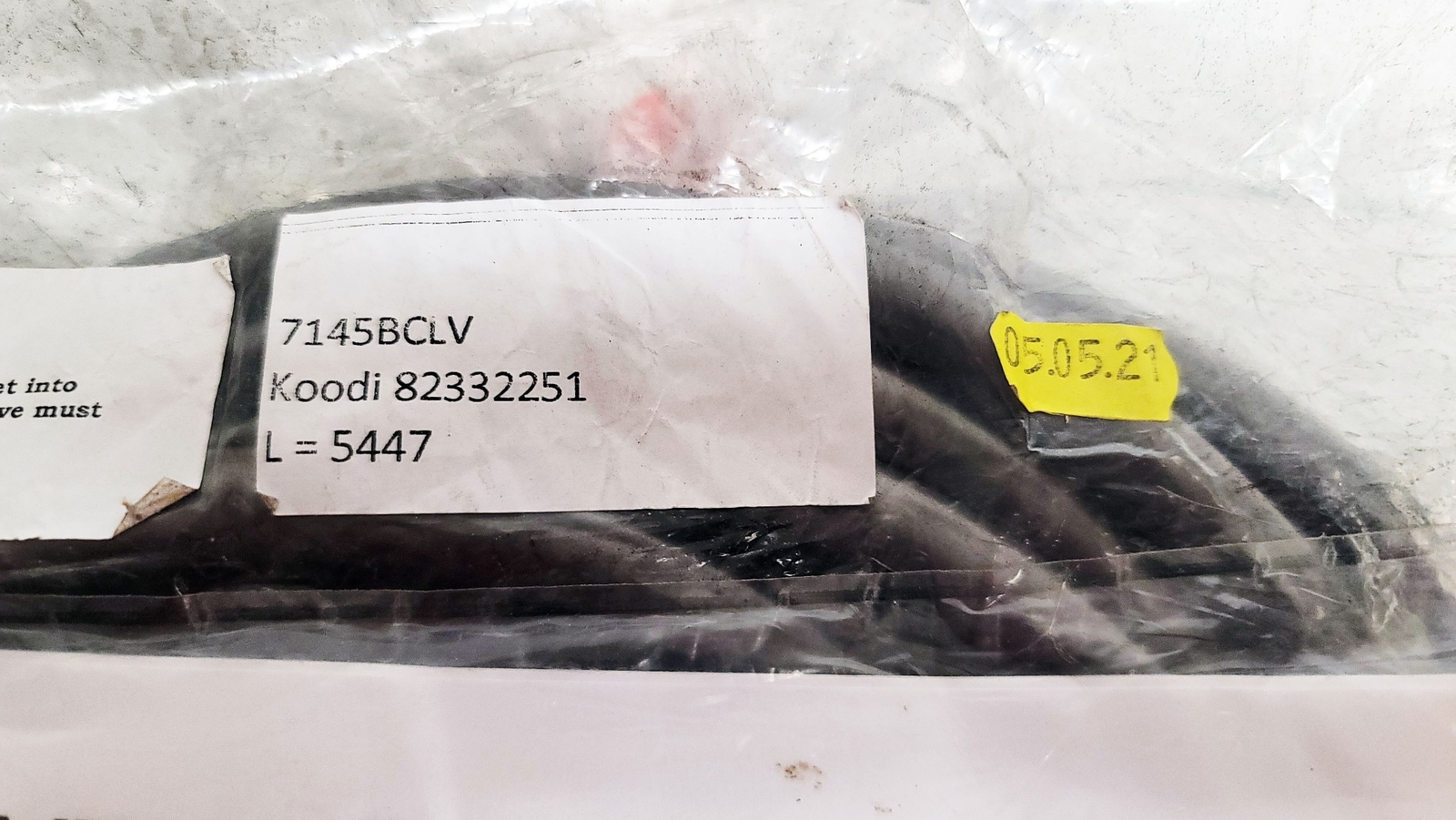 Ravelast Polymers STARIS Finn-Aqua Sterilizer Door Gasket P82332251F Silicone