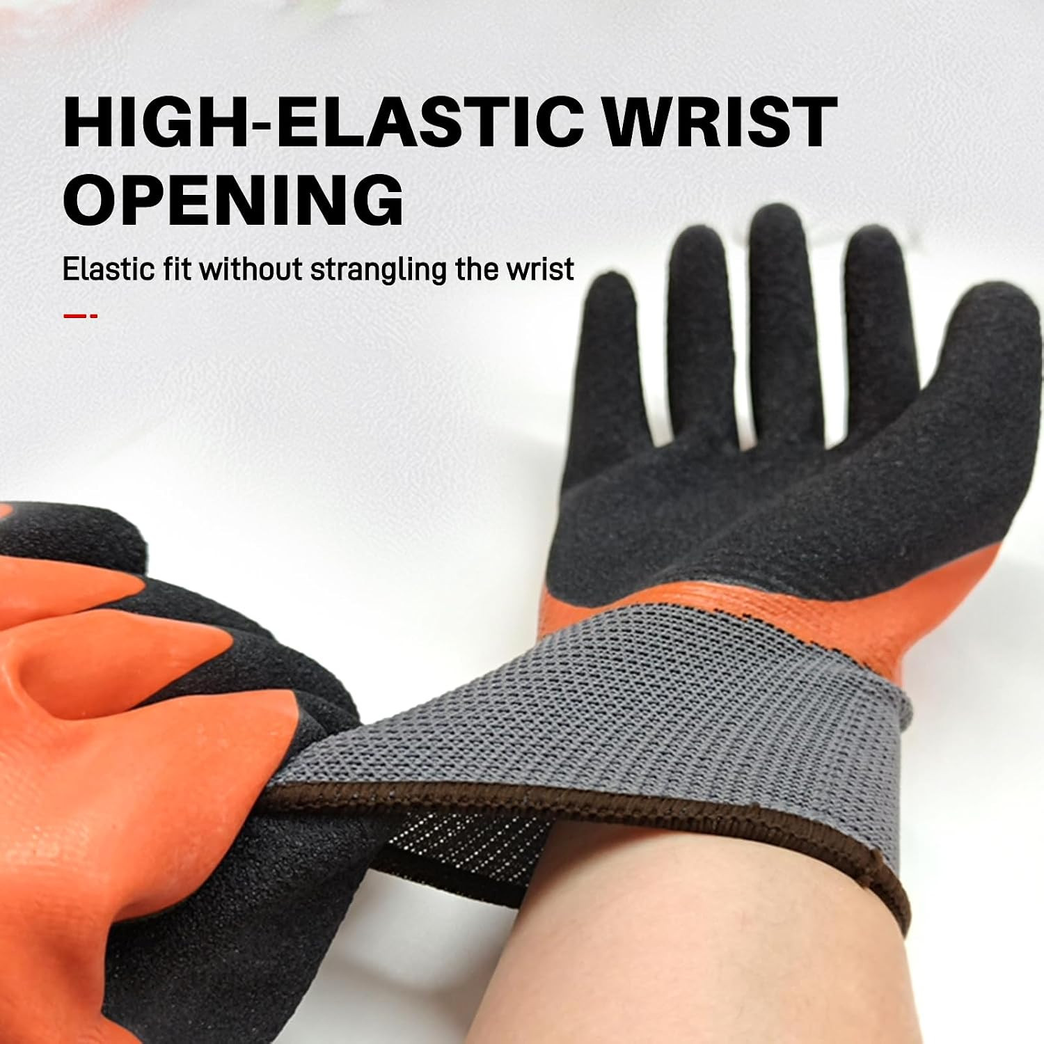 Electrical Insulated Gloves, 500V High Voltage Resistance Electrician Safety
