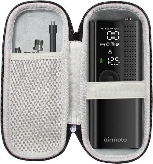 Case For Portable Air Pump Carrying Case Handheld Tire Inflators Color: Black