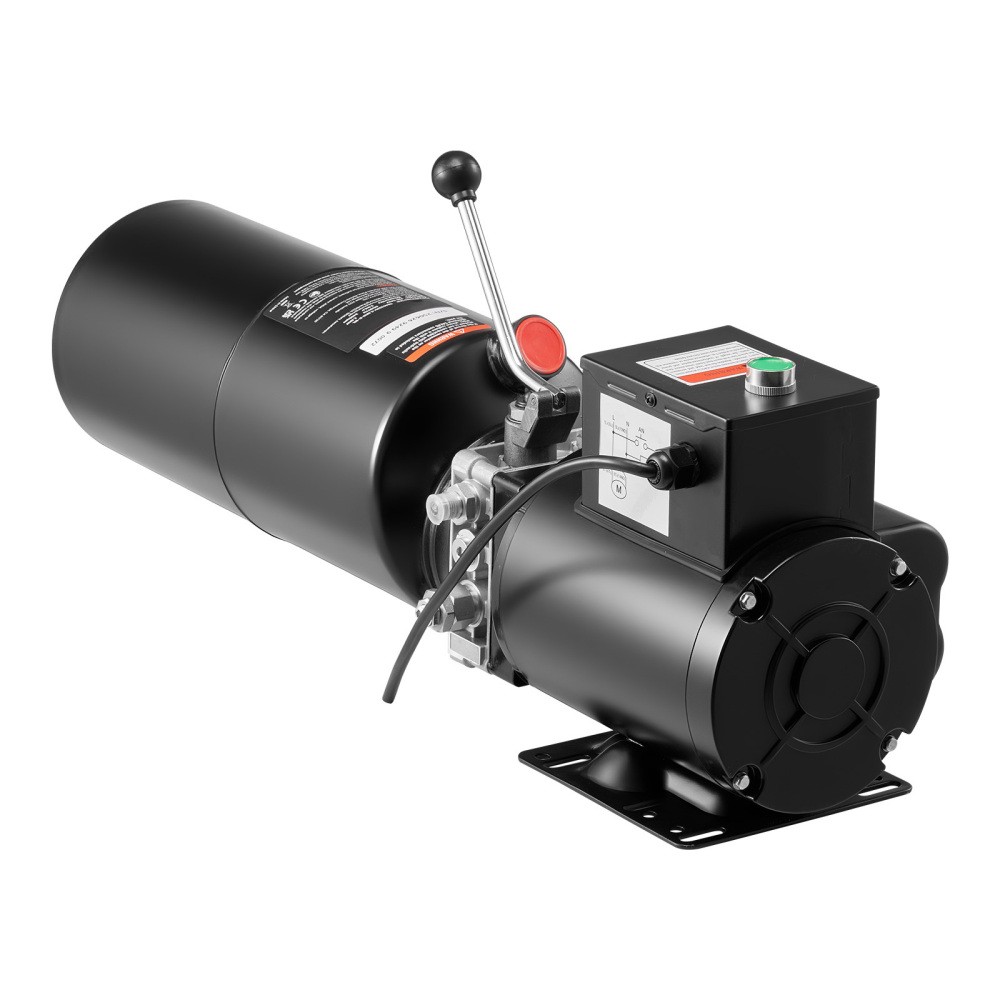 Hydraulic Pump Power Unit, AC 220V, 10 Quart Single Acting Hydraulic Unit