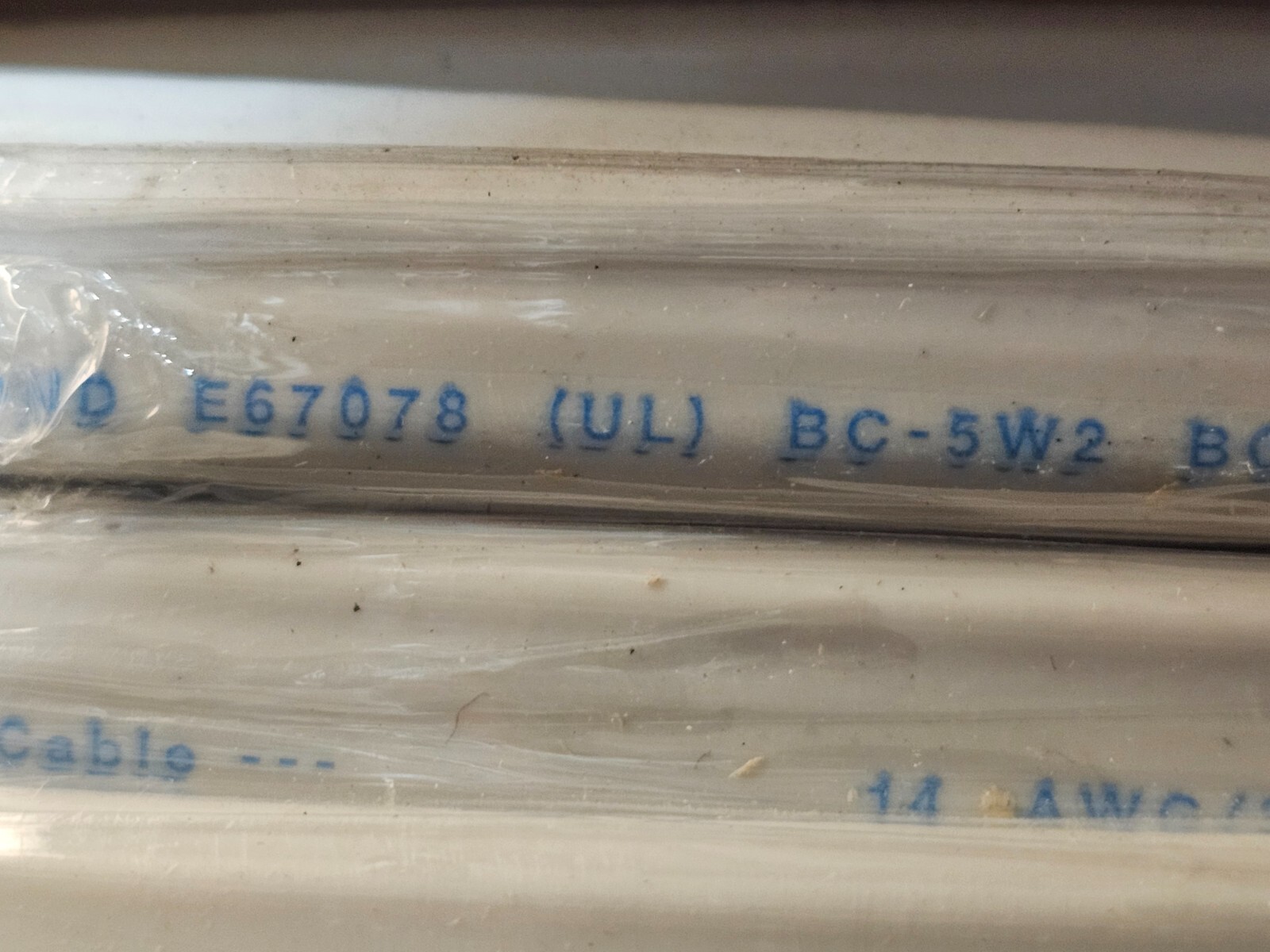 Boat Cable 500 Feet 14 AWG/3 Conductor Tinned Copper PVC Jacket BC-5W2 600V