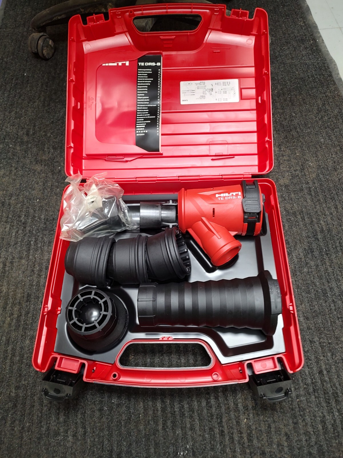 Hilti TE DRS-B Dust Removal System for SDS Max Breakers 365944, Made in Austria