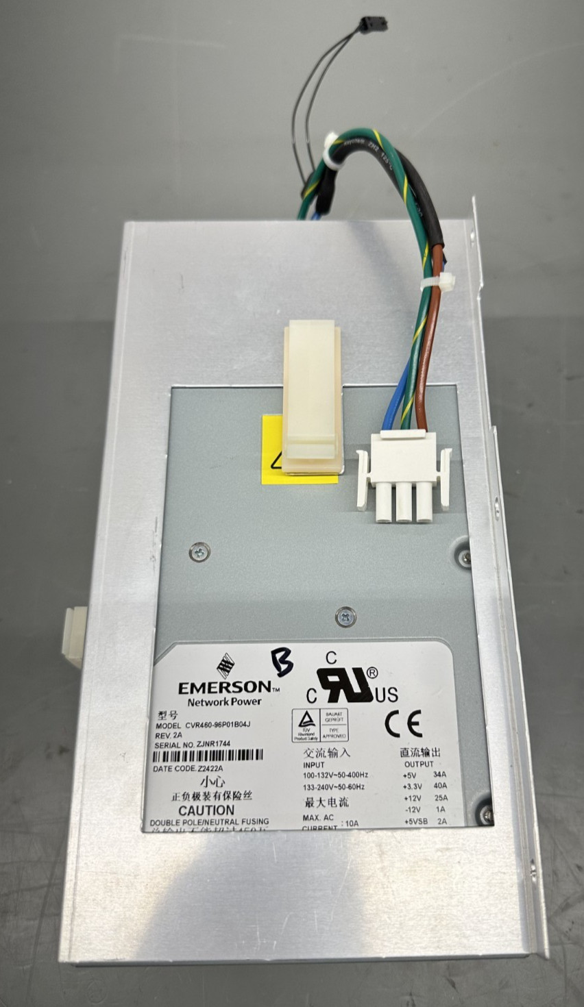 Tektronix Artesyn CVR460-96P01B Power Supply 119-6986-00 DPO7000/C AWG7000/B/C