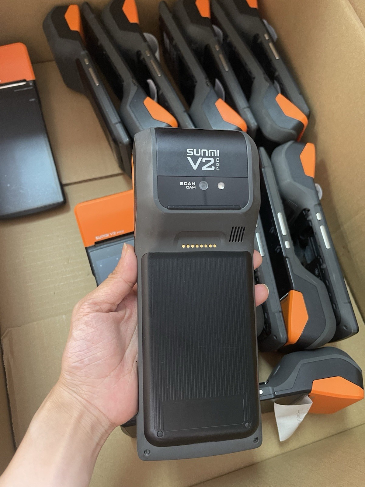 Sunmi V2 Pro POS Terminal 4G/BT/WIFI Thermal printer Android No contract USED