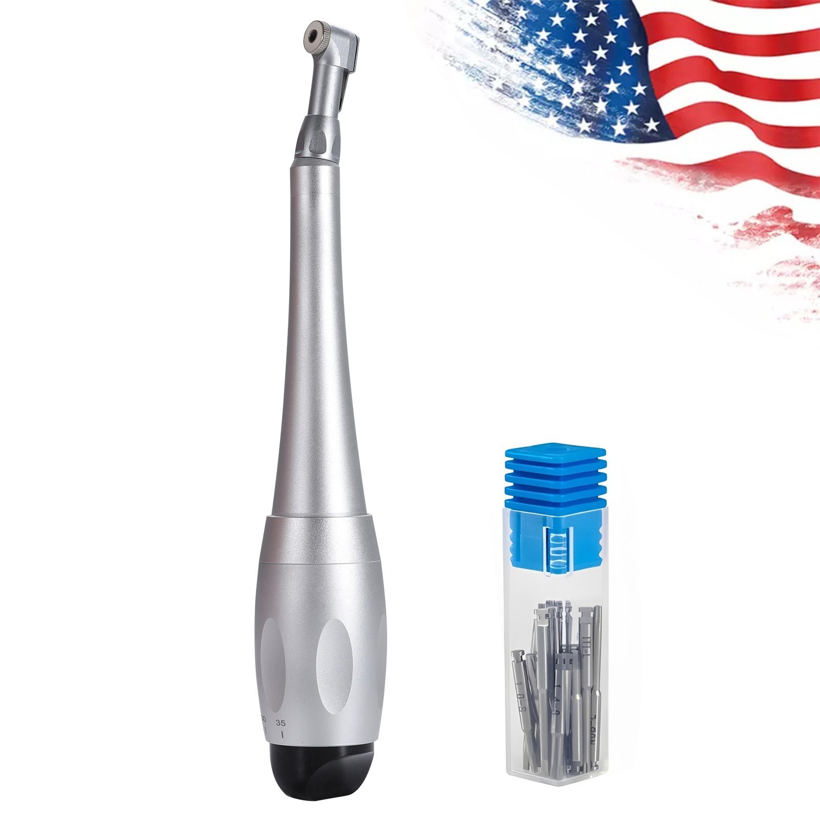 Dental Universal Implant Kit Torque Wrench Contra Angle Handpiece & 16 Drivers