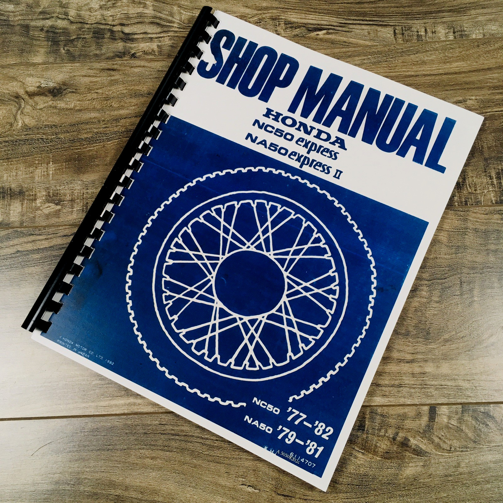 Service Manual for Honda NC50 NA50 Express II Motor Bike Repair Shop Motorcycle
