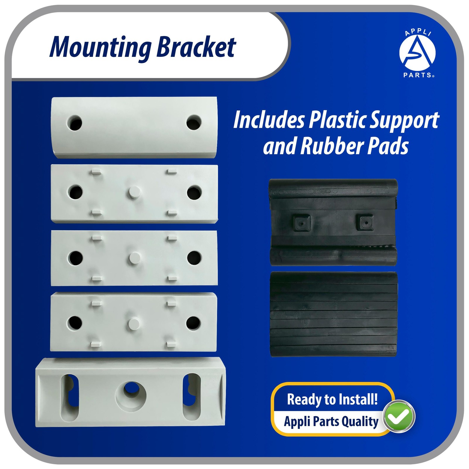 Appli Parts Window air conditioner bracket for Units Up To 77 lbs heavy duty pow