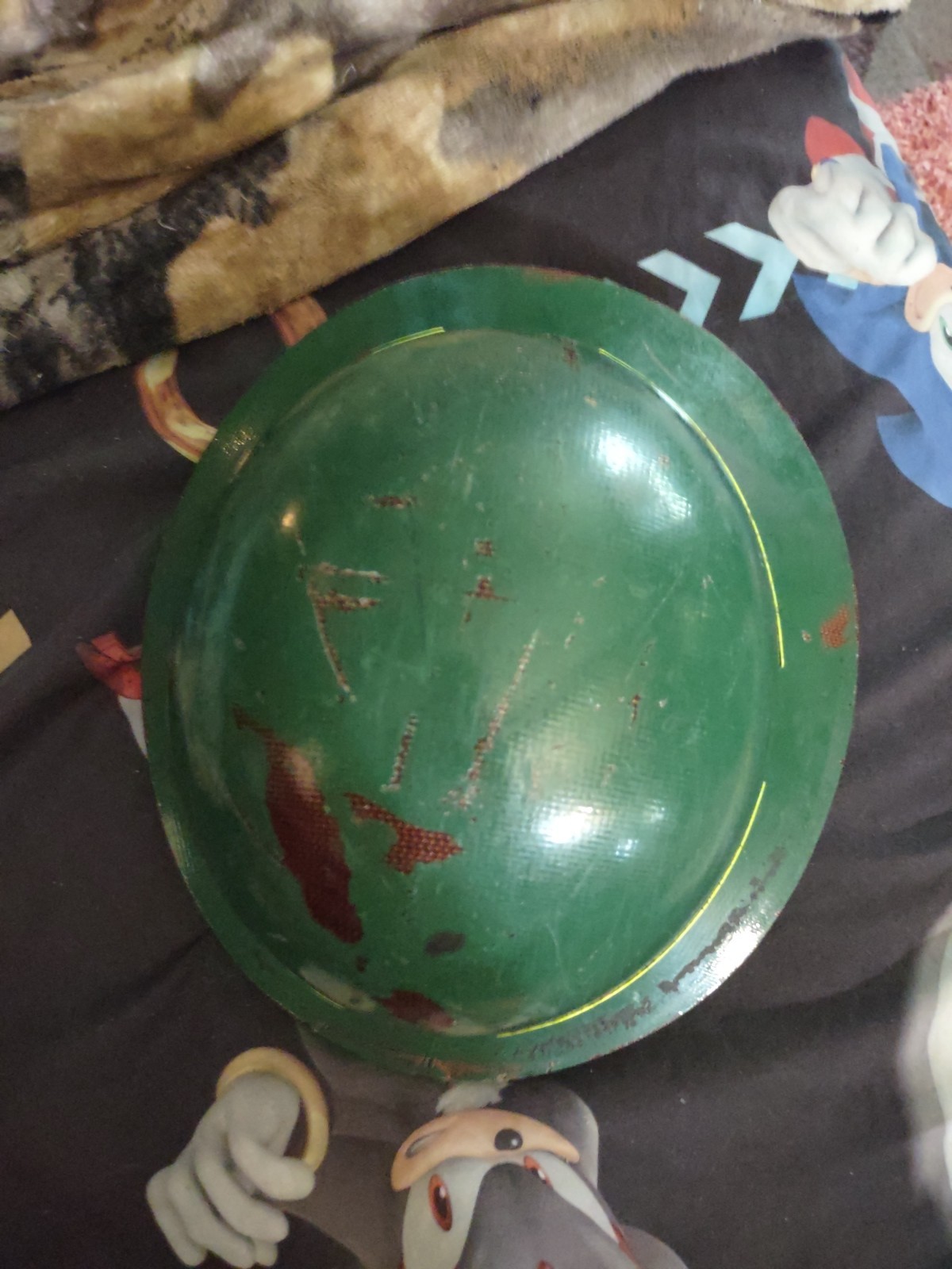 MSA Skullgard Full Brim Construction Hard Hat fiberglass safety Class G