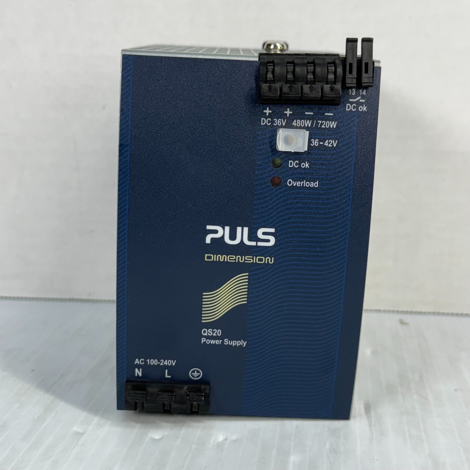PULS QS20.361 DIN Rail Power Supply 36V DC Industrial PSU