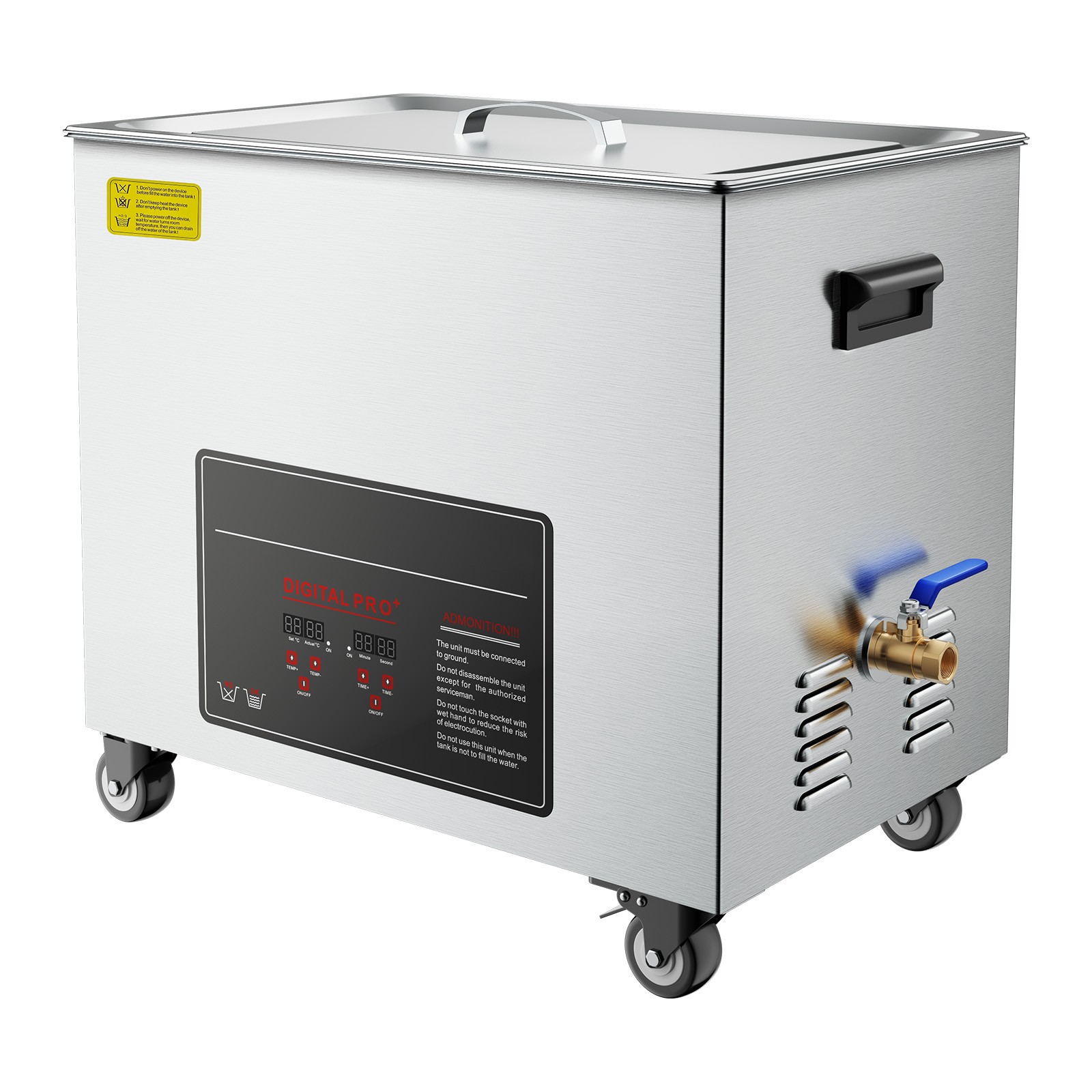 Uimoso 50L Ultrasonic Cleaning Machine with Basket & Digital Control, 840W