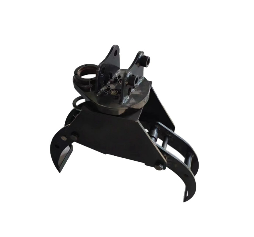 Agrotk Hydraulic Rotation Rock Log Grapple Mini Excavator Attachment 12EX-XZZMQ