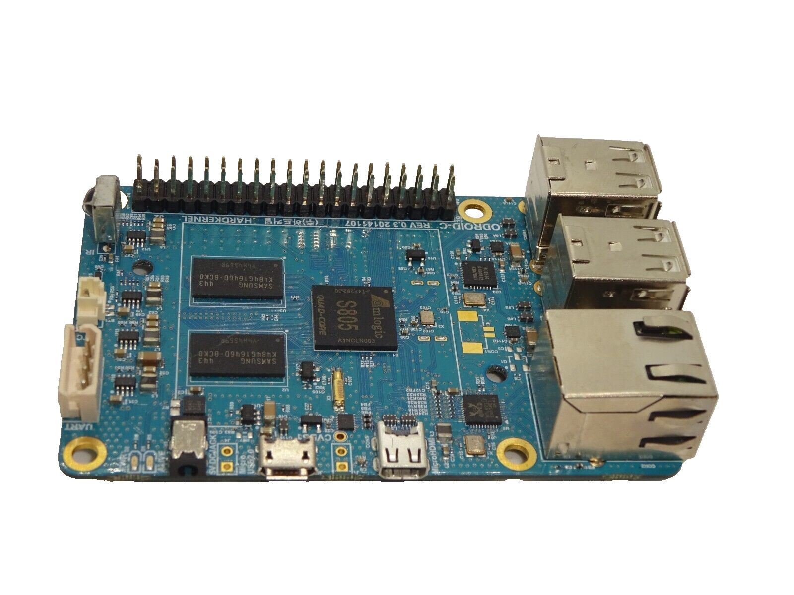 ODROID C1 20141107 HARDKERNEL MINI COMPUTER MICRO USB/HDMI/SD USB RJ-45 #GK10619
