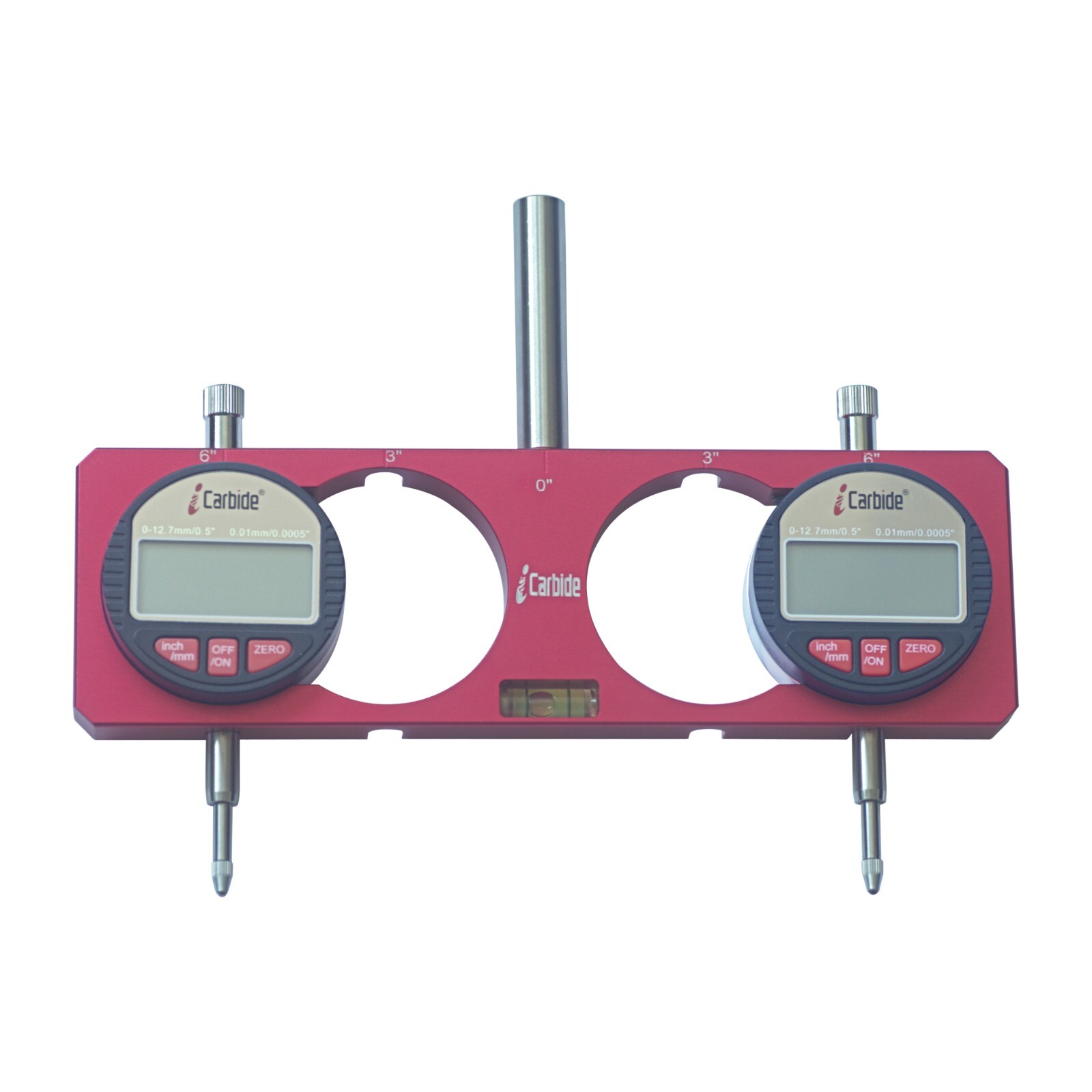 NEW ICARBIDE 1″ DIGITAL TESTING DIAL INDICATOR 0.01mm/0.0005″ MEASURE TOOLS