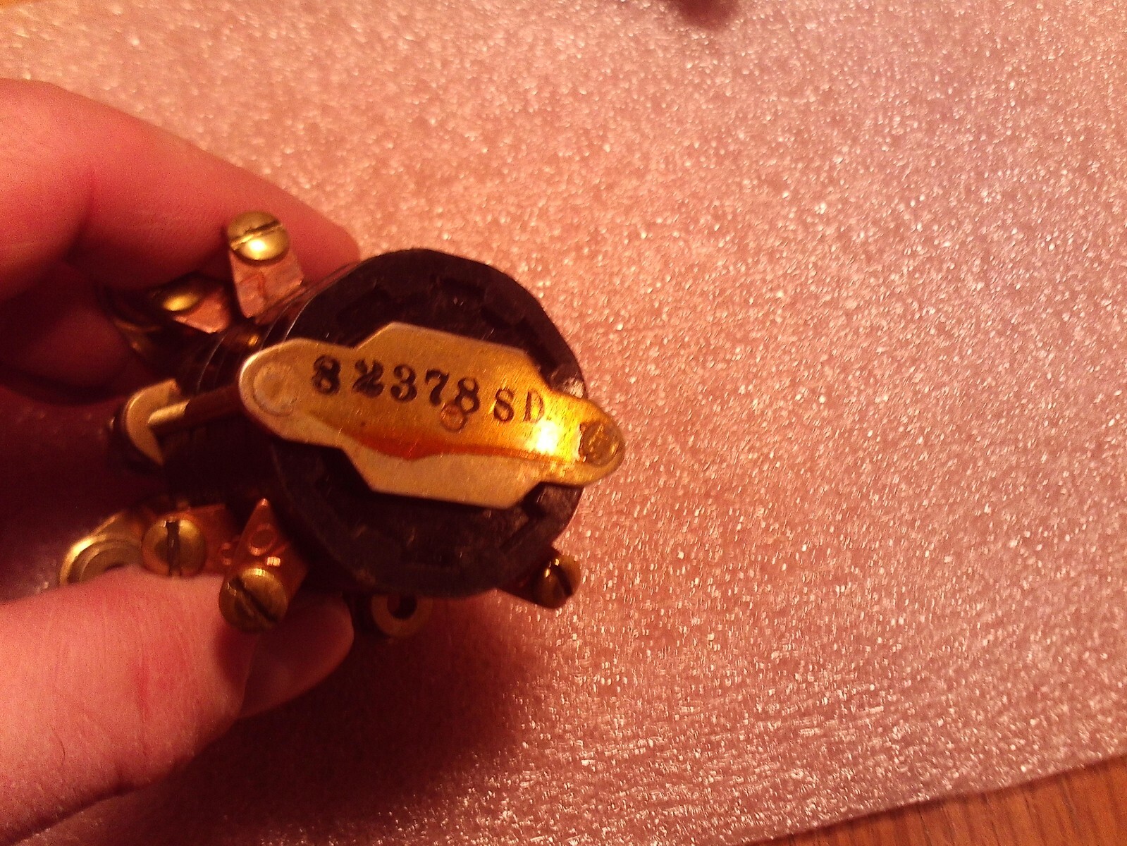 ARROW H&H ROTARY SWITCH # 82378SD NSN: 5930-00-548-9771