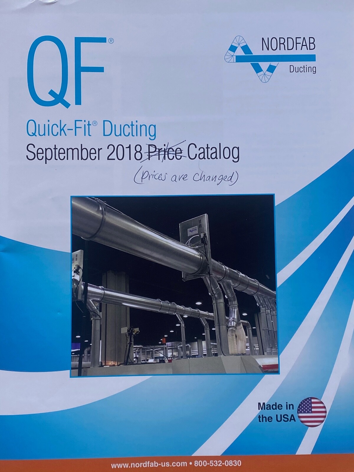 Nordfab Quick-Fit Dust System Piping (separate item pricing avaible)