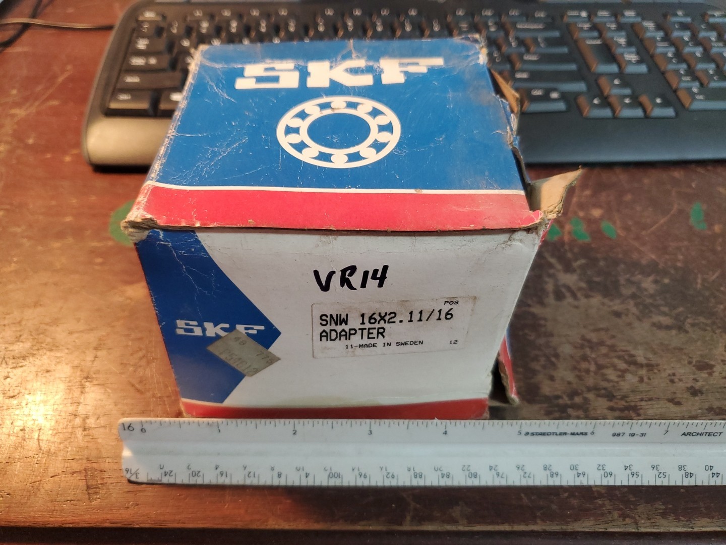 SKF SNW 16×2.11/16 Adapter Sleeve Assembly (VR14)
