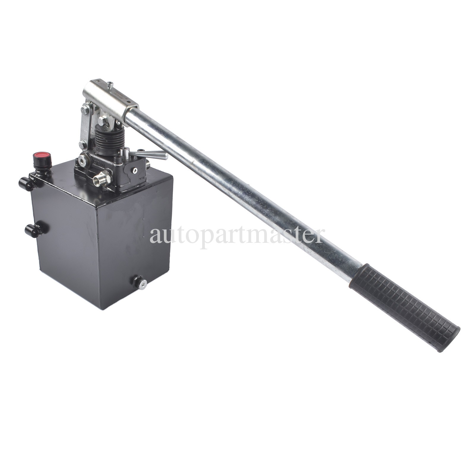 2.7 CID Double Acting Hydraulic Hand Pump & 5 QTs Tank with Changeover Valve NEW