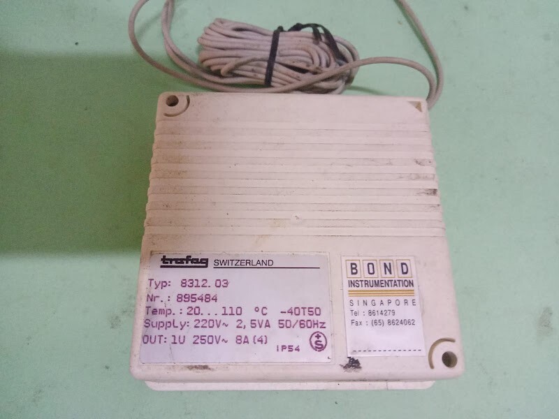 Trafag Type 8312.03 Bond Instrumentation Trsted Working Free Shipping