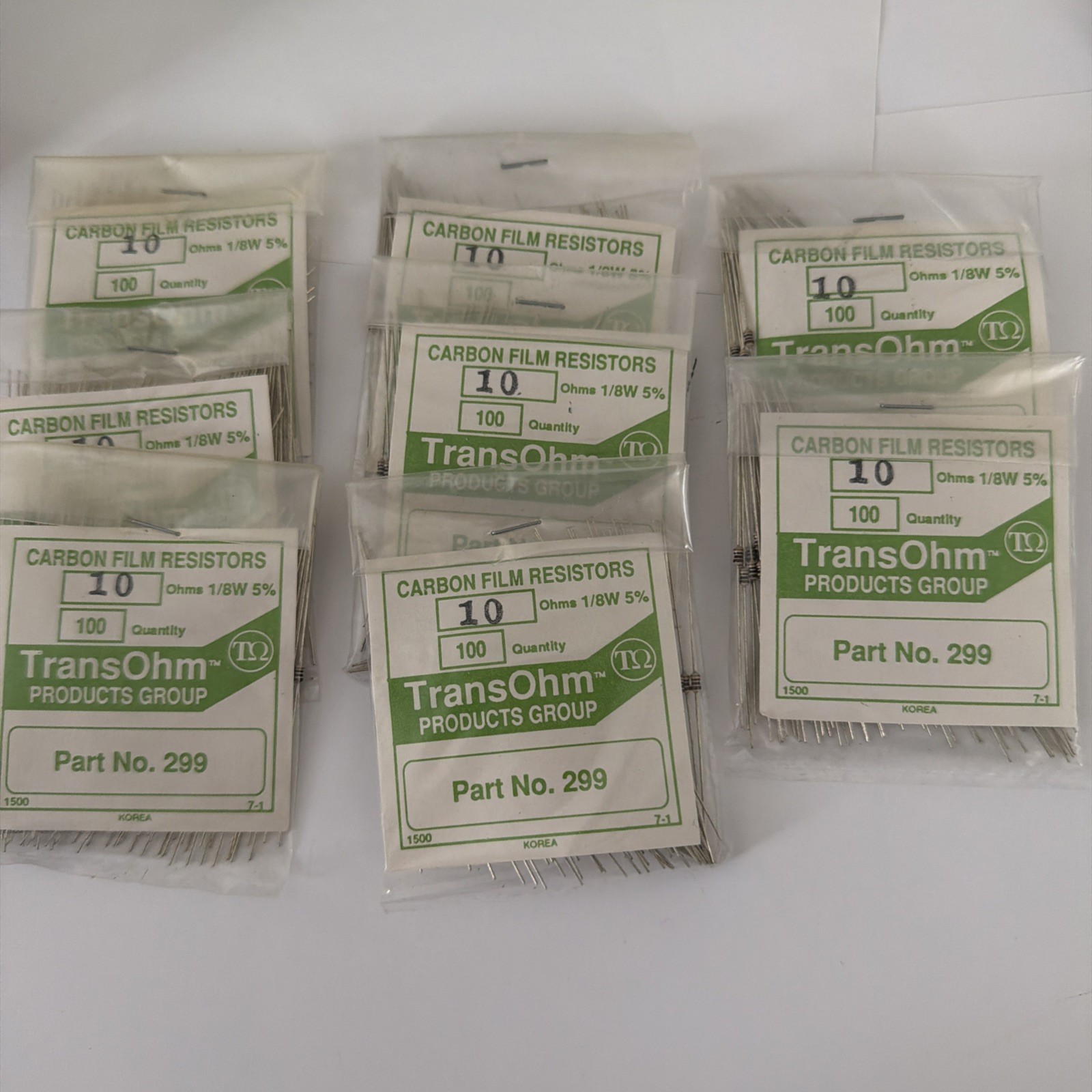 10 ohms resistors – Lot Of 800